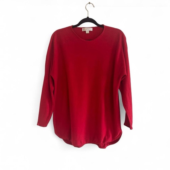 Michael Kors Sweaters - Michael Kors Vibrant Red Knit Sweater
